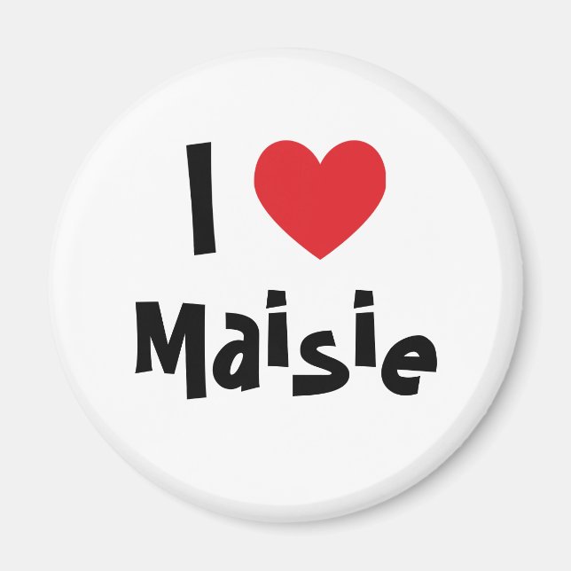 Imán Amo Maisie (Frente)