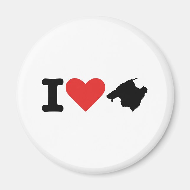 Imán Amo Mallorca - España (Frente)
