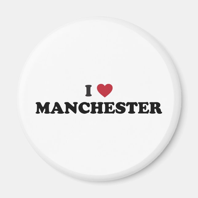 Imán Amo Manchester New Hampshire (Frente)