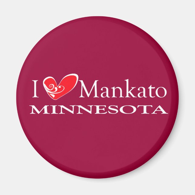 Imán Amo Mankato Minnesota (Frente)