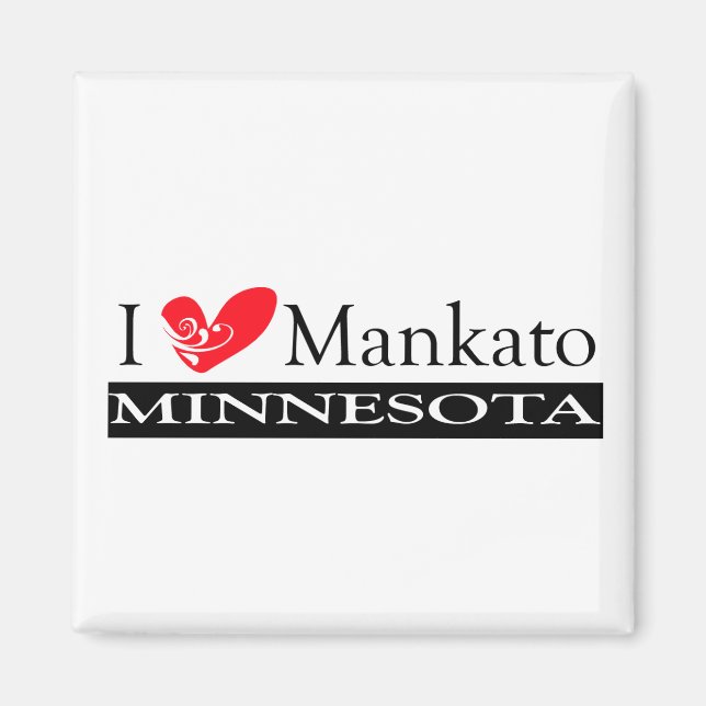 Imán Amo Mankato Minnesota (Frente)