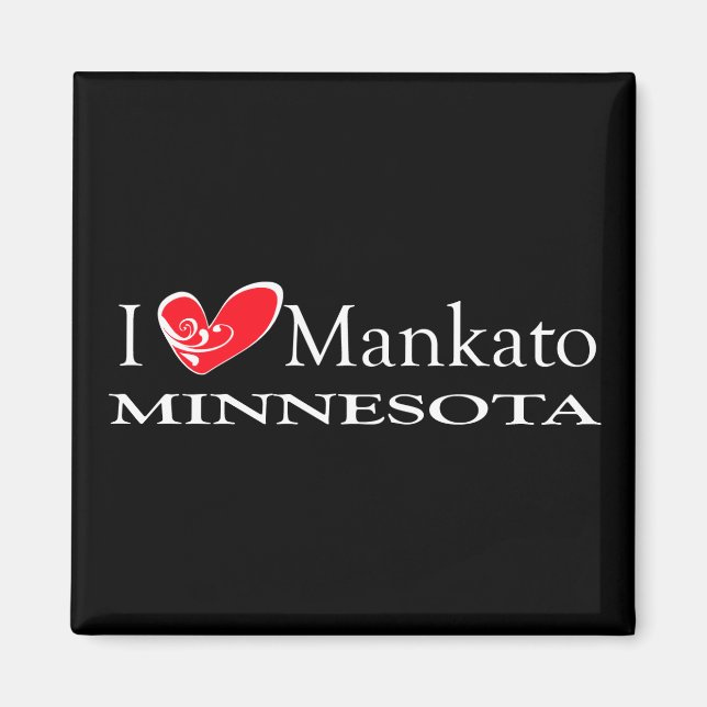 Imán Amo Mankato Minnesota (Frente)