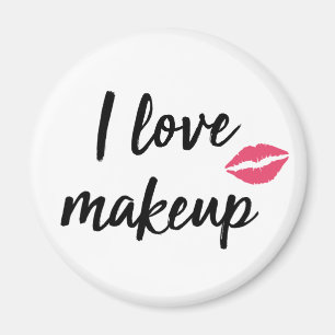 Imán Amo maquillaje