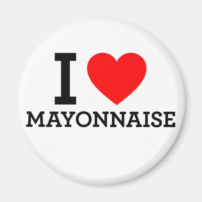 Imán Amo Mayonnaise (Frente)