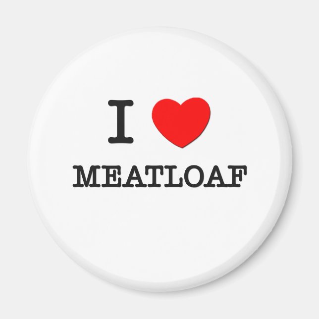 Imán Amo Meatloaf (Frente)
