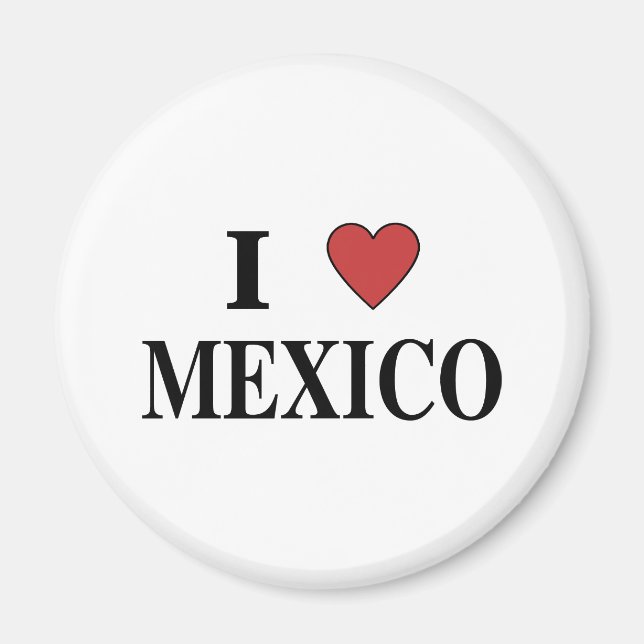 Imán Amo México (Frente)