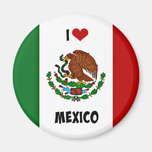 Imán Amo México, Bandera Mexicana,