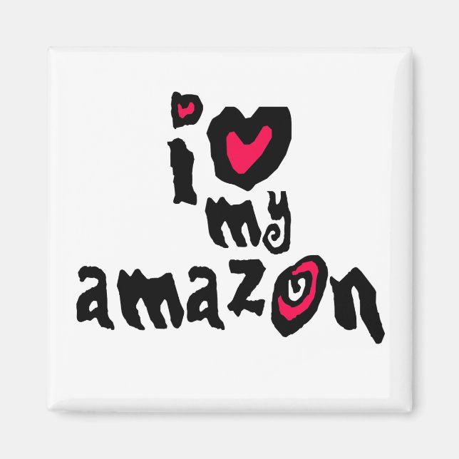 Imán Amo Mi Amazonía (Frente)
