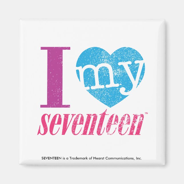 Imán Amo mi Aqua de 17 (Frente)