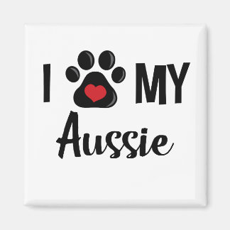 Imán Amo Mi Aussie