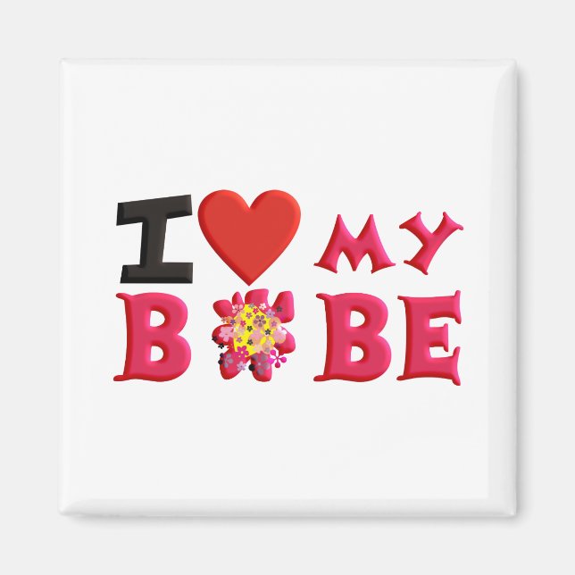 Imán Amo mi Bobe (Frente)
