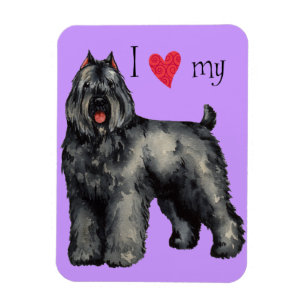 Imán Amo mi Bouvier