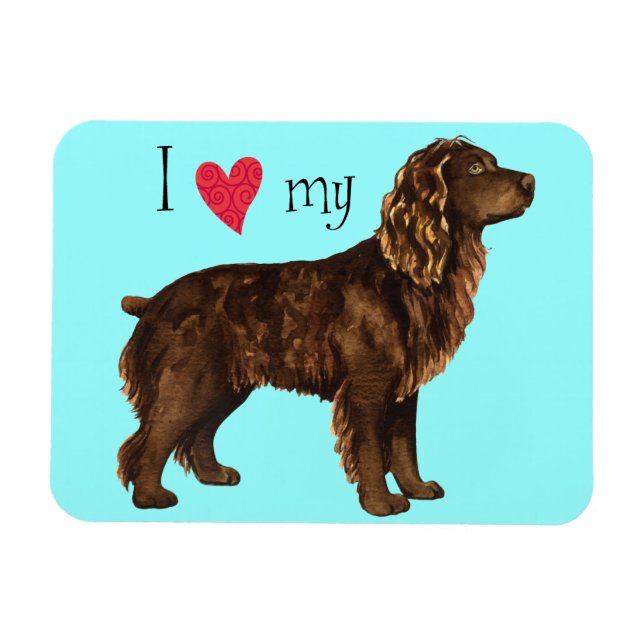 Imán Amo mi Boykin Spaniel (Horizontal)