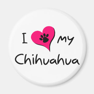 Imán Amo mi Chihuahua