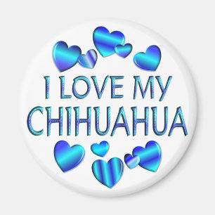 Imán Amo mi chihuahua