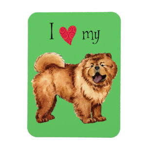 Imán Amo mi Chow