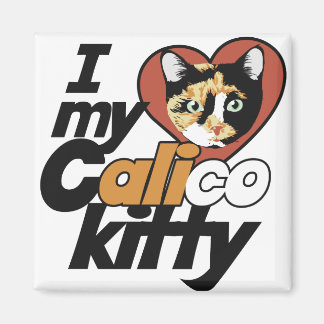 Imán Amo mi Cristato Calico