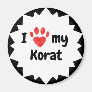 Imán Amo Mi Gato De Korat