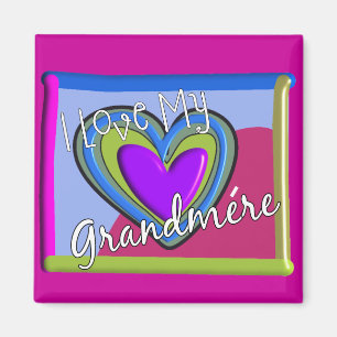 Imán Amo mi Grandmere (FRANCÉS)