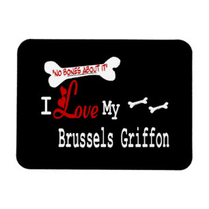 Imán Amo Mi Griffon De Bruselas