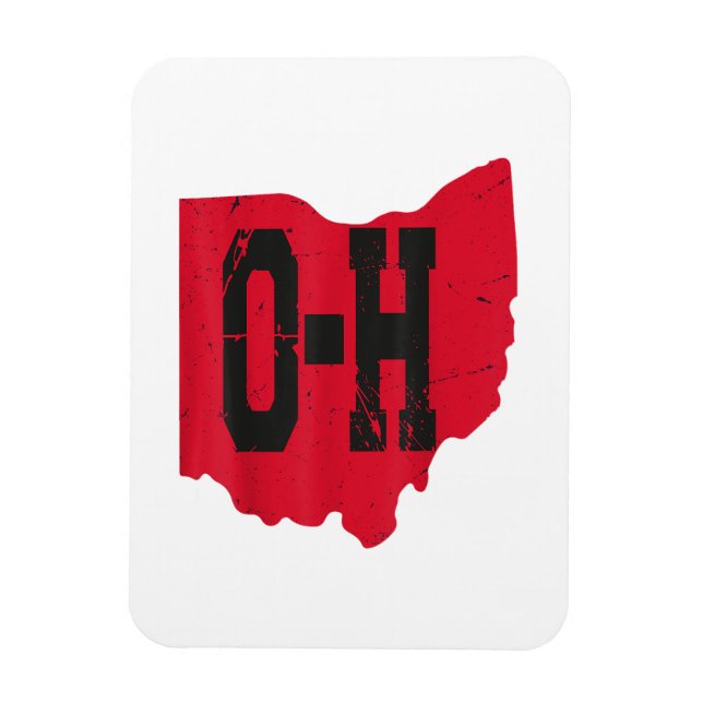 Imán Amo Mi Guión Hogar Ohio Buckeye State (Vertical)