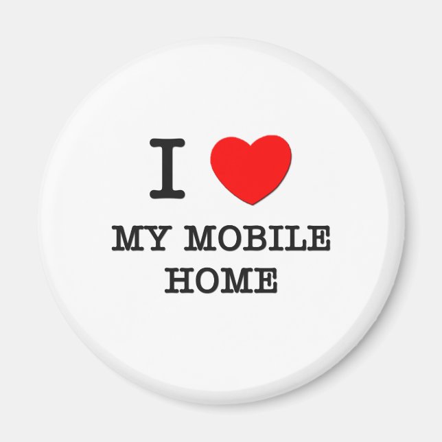 Imán Amo mi hogar móvil (Frente)