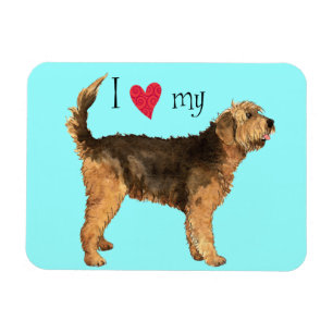 Imán Amo mi Otterhound