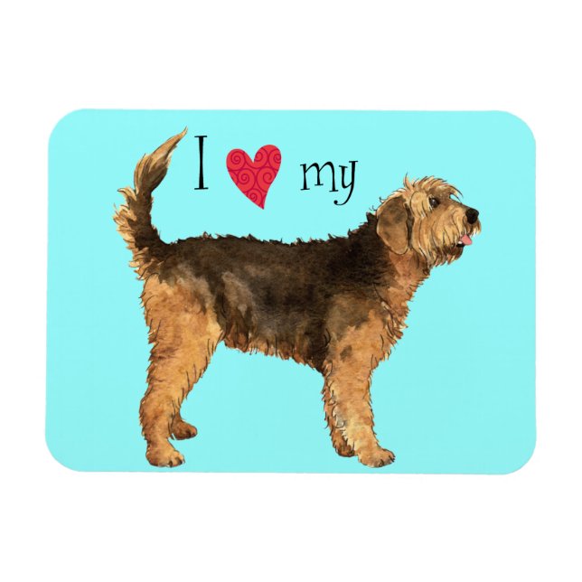 Imán Amo mi Otterhound (Horizontal)