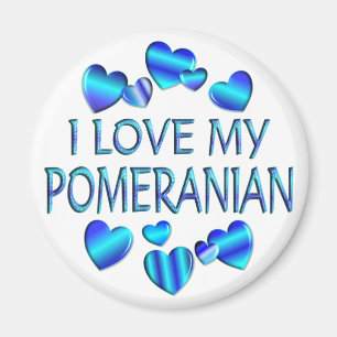 Imán Amo mi Pomeranian
