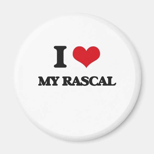 Imán Amo Mi Rascal (Frente)