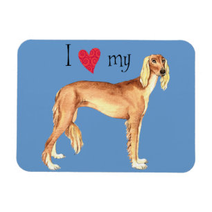 Imán Amo mi Saluki