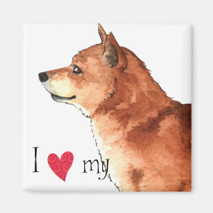 Imán Amo mi Shiba Inu