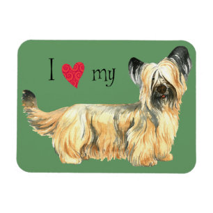 Imán Amo mi Skye Terrier