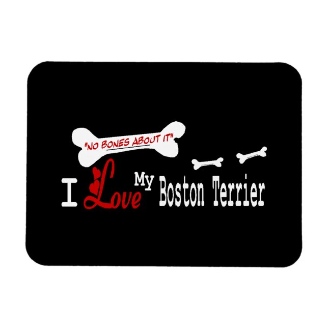 Imán Amo Mi Terrible Boston (Horizontal)