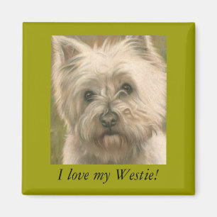 Imán ¡Amo mi Westie!