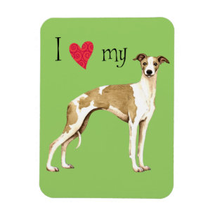 Imán Amo mi Whippet