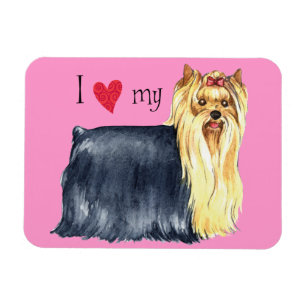 Imán Amo mi Yorkie