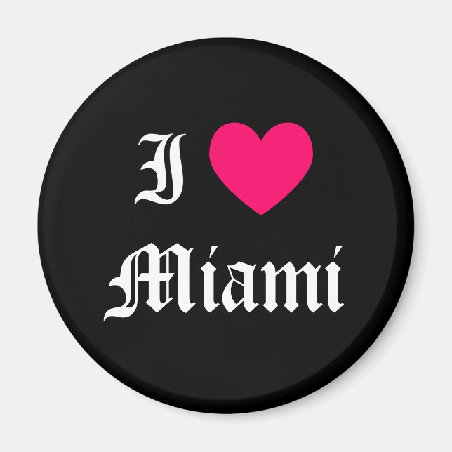 Imán Amo Miami (Frente)