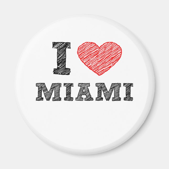 Imán Amo Miami (Frente)