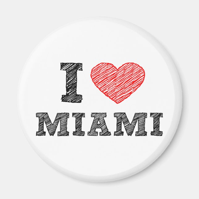 Imán Amo Miami (Frente)