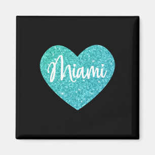 Imán Amo Miami Florida Corazón