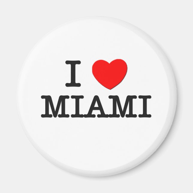 Imán Amo Miami New Jersey (Frente)