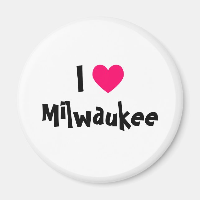 Imán Amo Milwaukee (Frente)