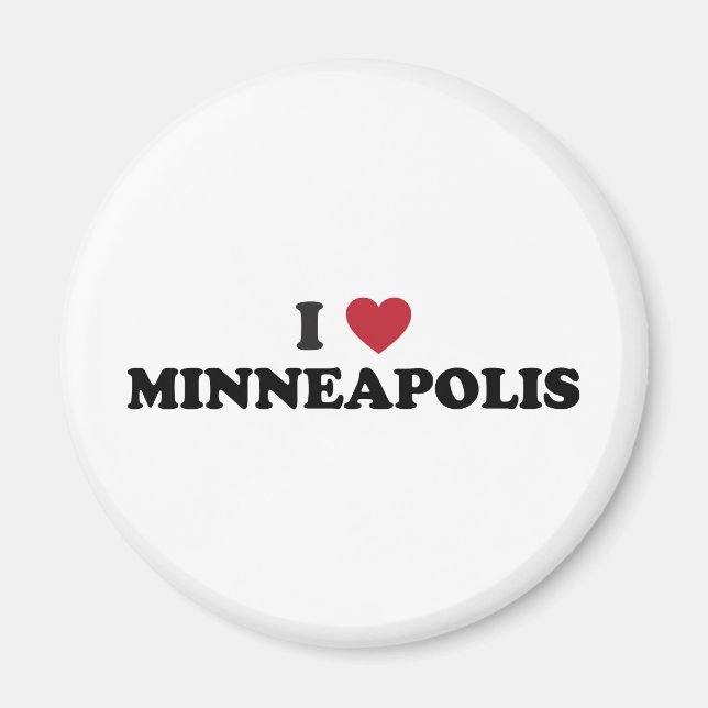 Imán Amo Minneapolis Minnesota (Frente)