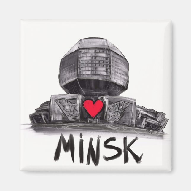 Imán Amo Minsk (Frente)