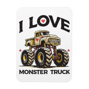 Imán Amo Monster Truck
