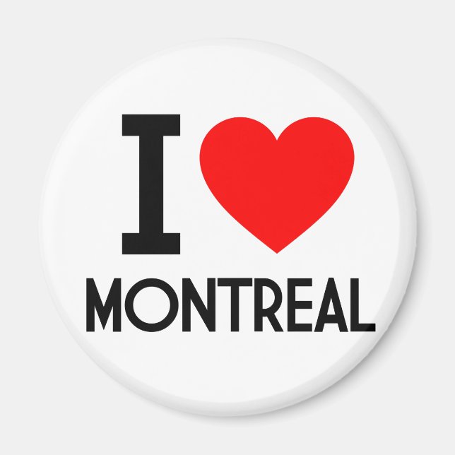 Imán Amo Montreal (Frente)