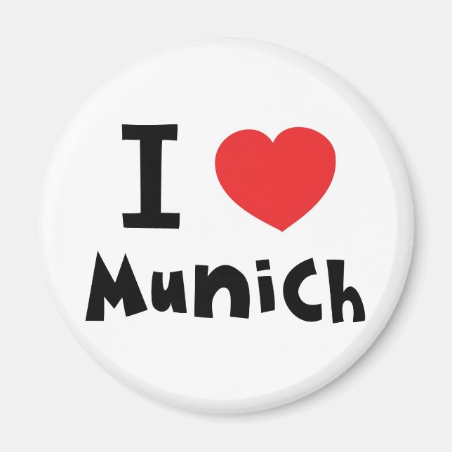 Imán Amo Munich (Frente)