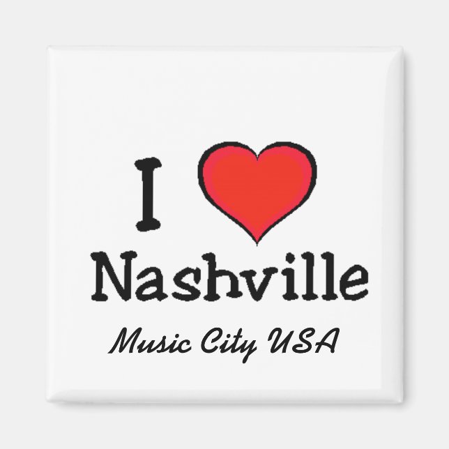 Imán Amo Nashville (Frente)