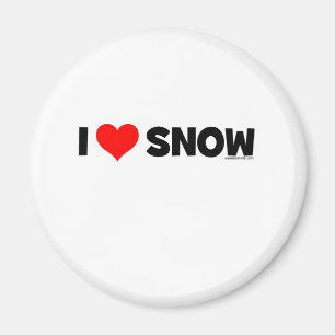 Imán Amo nieve